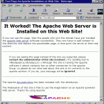 Apache home page